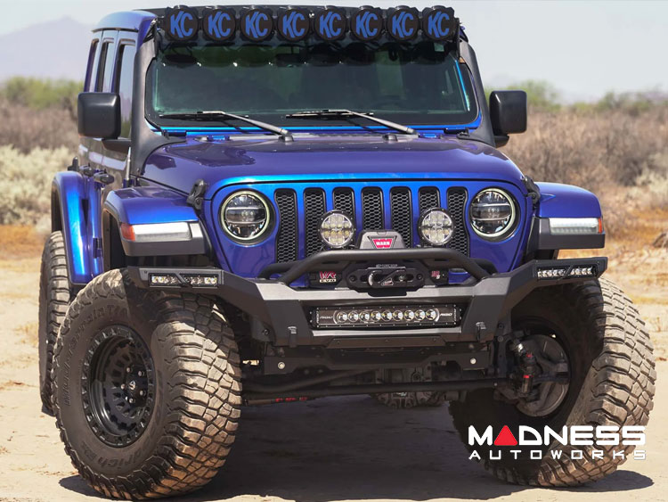 Jeep Wrangler JL Front Winch Bumper - Phantom Series